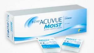 lentes de contato acuvue moist lacreon